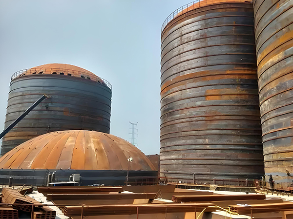 息县焦粉钢板仓